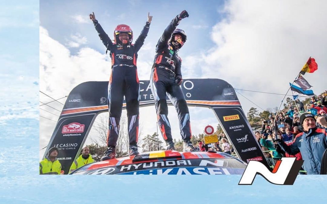 Hyundai Motorsport remporte le Rallye Monte-Carlo